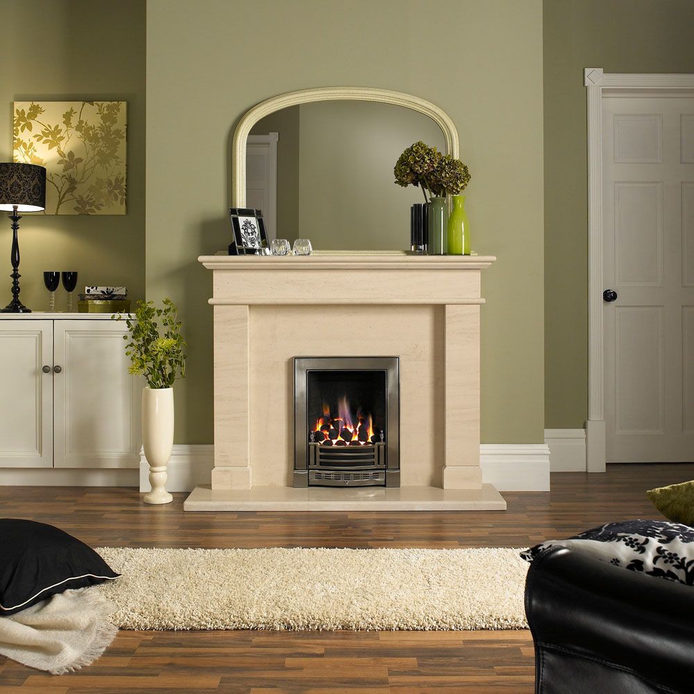Focal Point Finsbury Chrome Full Depth Gas Fire Image 2