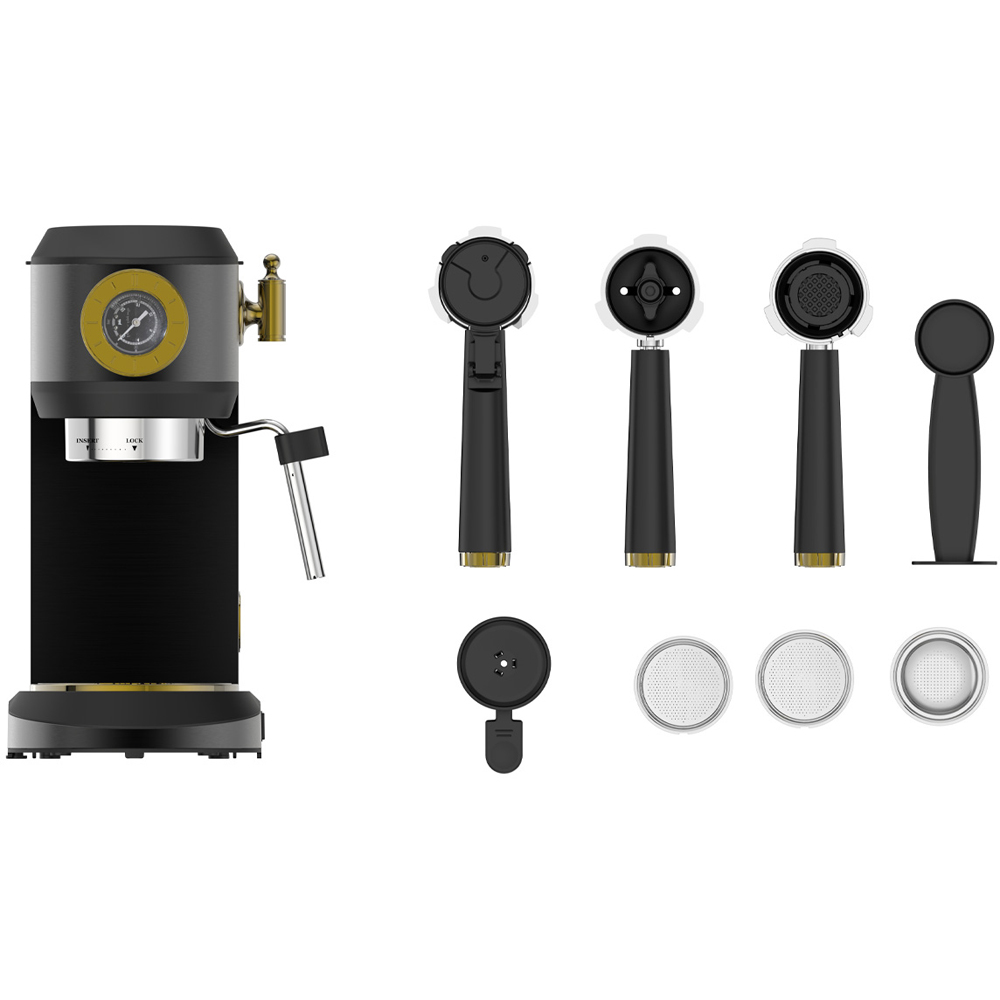 Kaiser Empire Black Espresso Coffee Machine Image 4