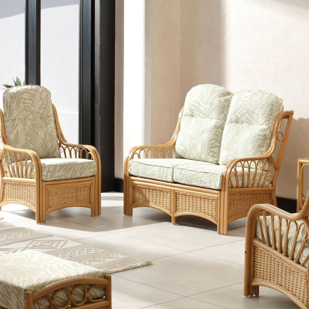 Desser Furniture Vale 2 Seater Light Oak Tropical Suite Image 9