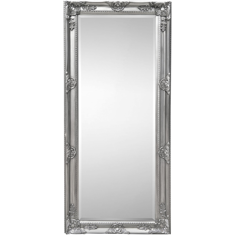Julian Bowen Palais Pewter Lean To Dress Mirror Image 2