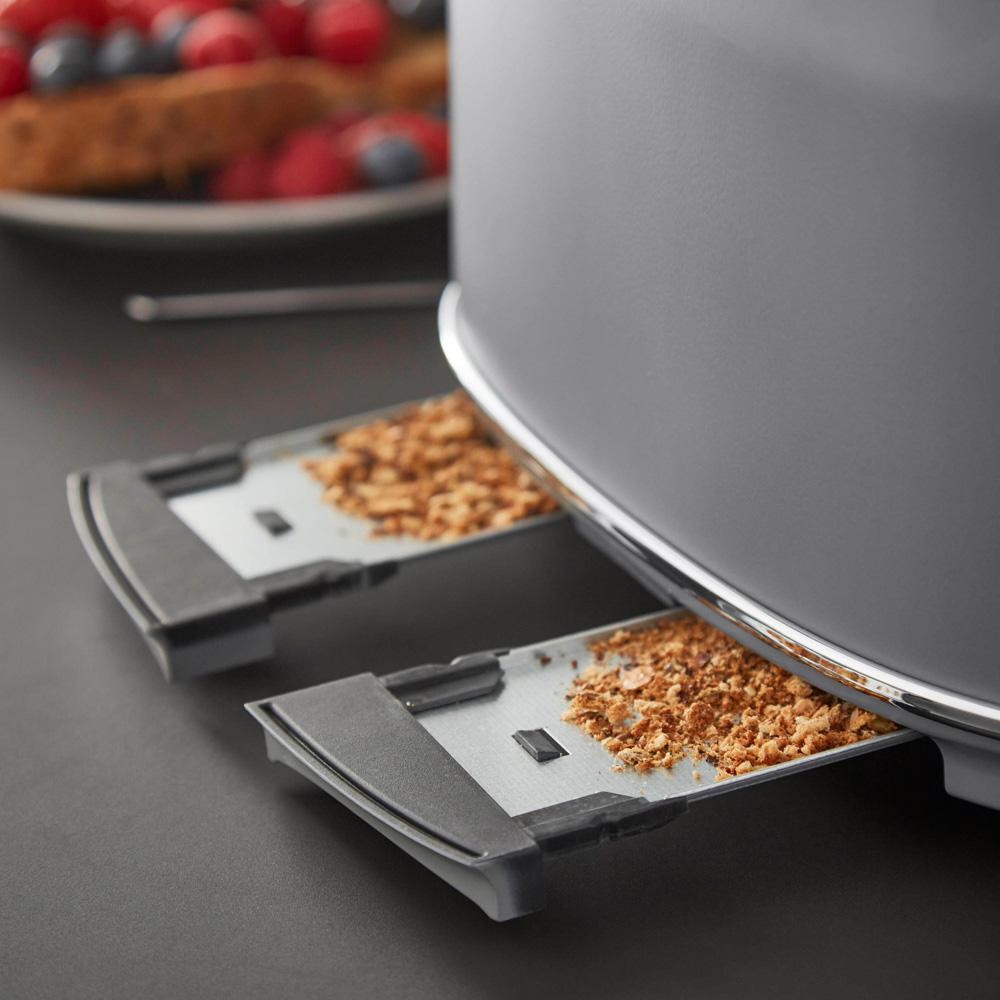 Tower Renaissance EEJB188 Grey 4 Slice Toaster and Kettle 1.7L Set Image 4