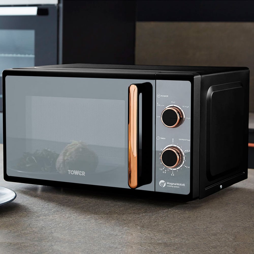 Tower Cavaletto 800W 20L Manual Microwave Image 2