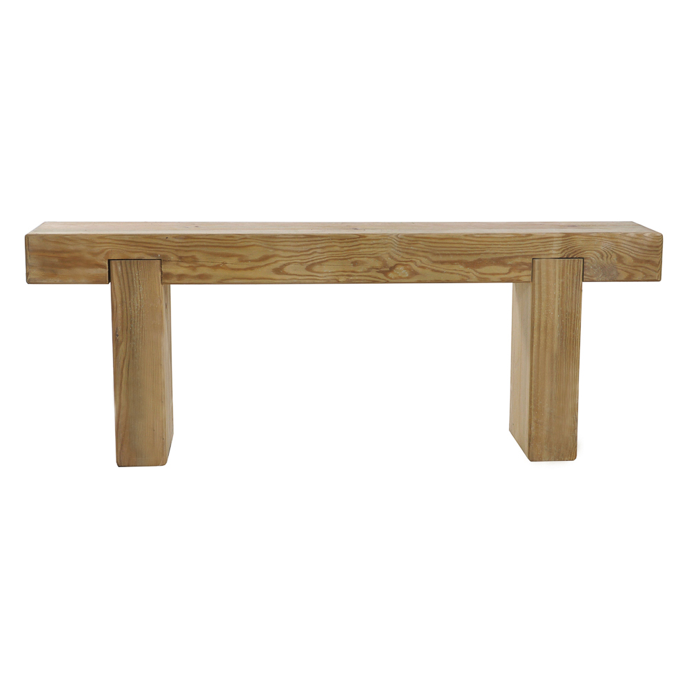 Forest Garden Sleeper Bench 1.2m Image 2