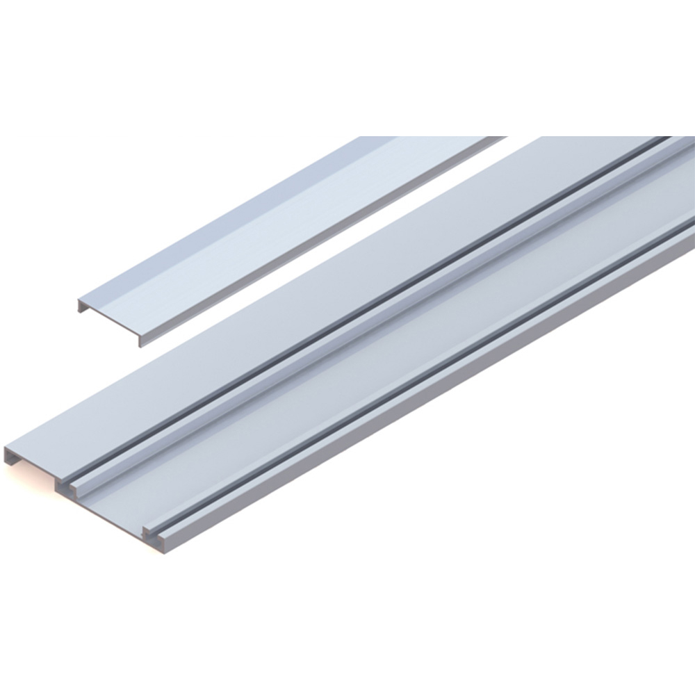 Coburn Celantur 50 2 Door Sliding Cupboard Track Fixing Kit 2m Image 3