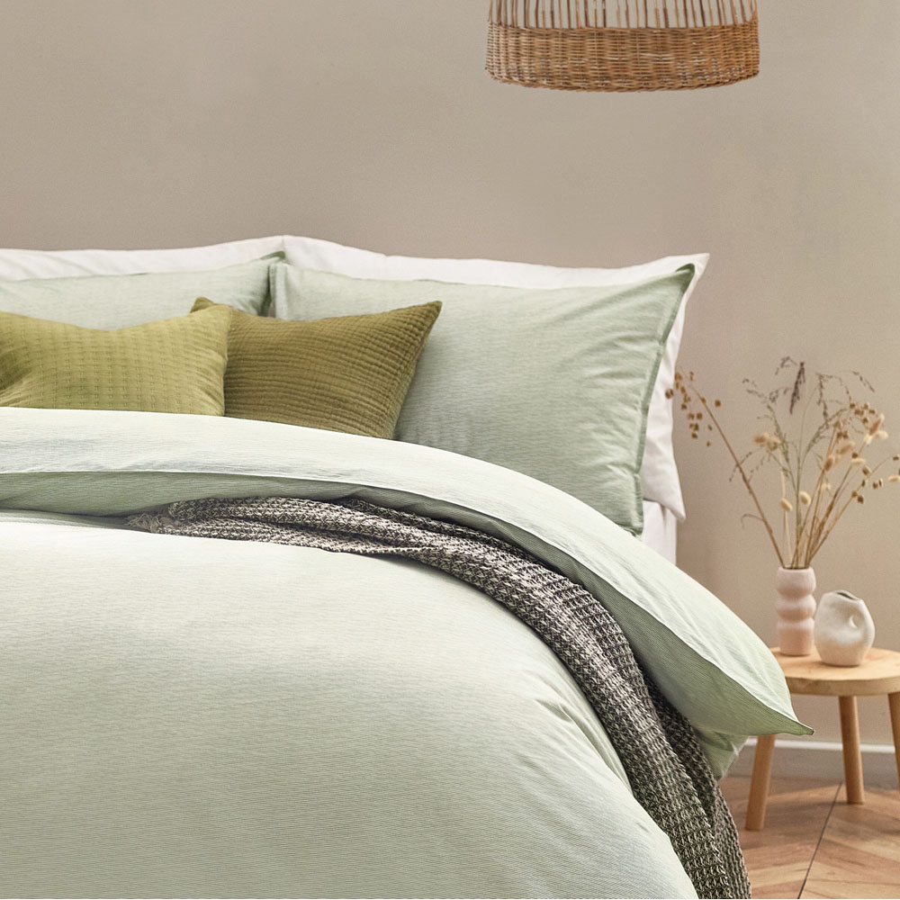 Yard Heaton King Size Khaki Duvet Set Image 4