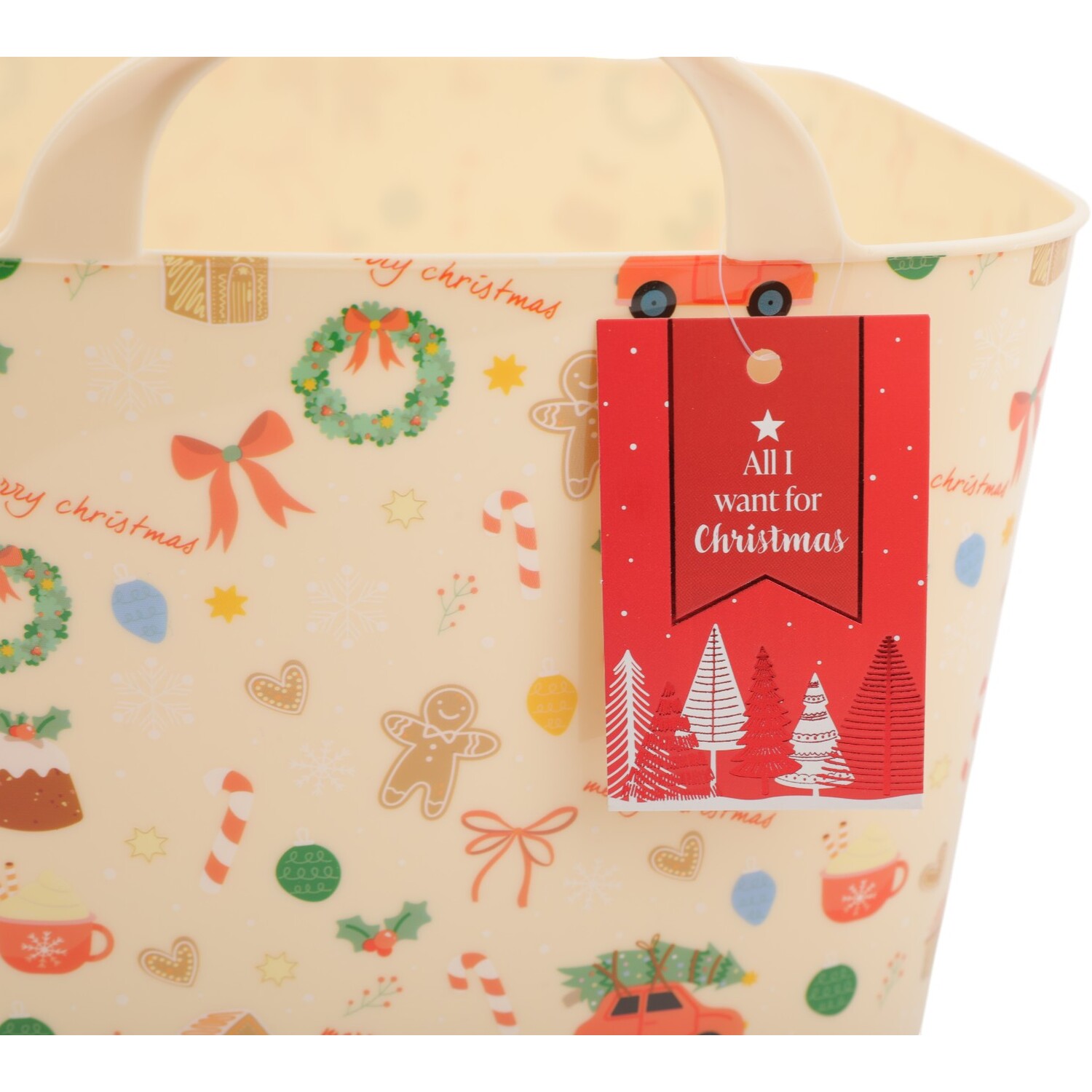 Cosy Christmas Cleaning Caddy Neutral Image 5