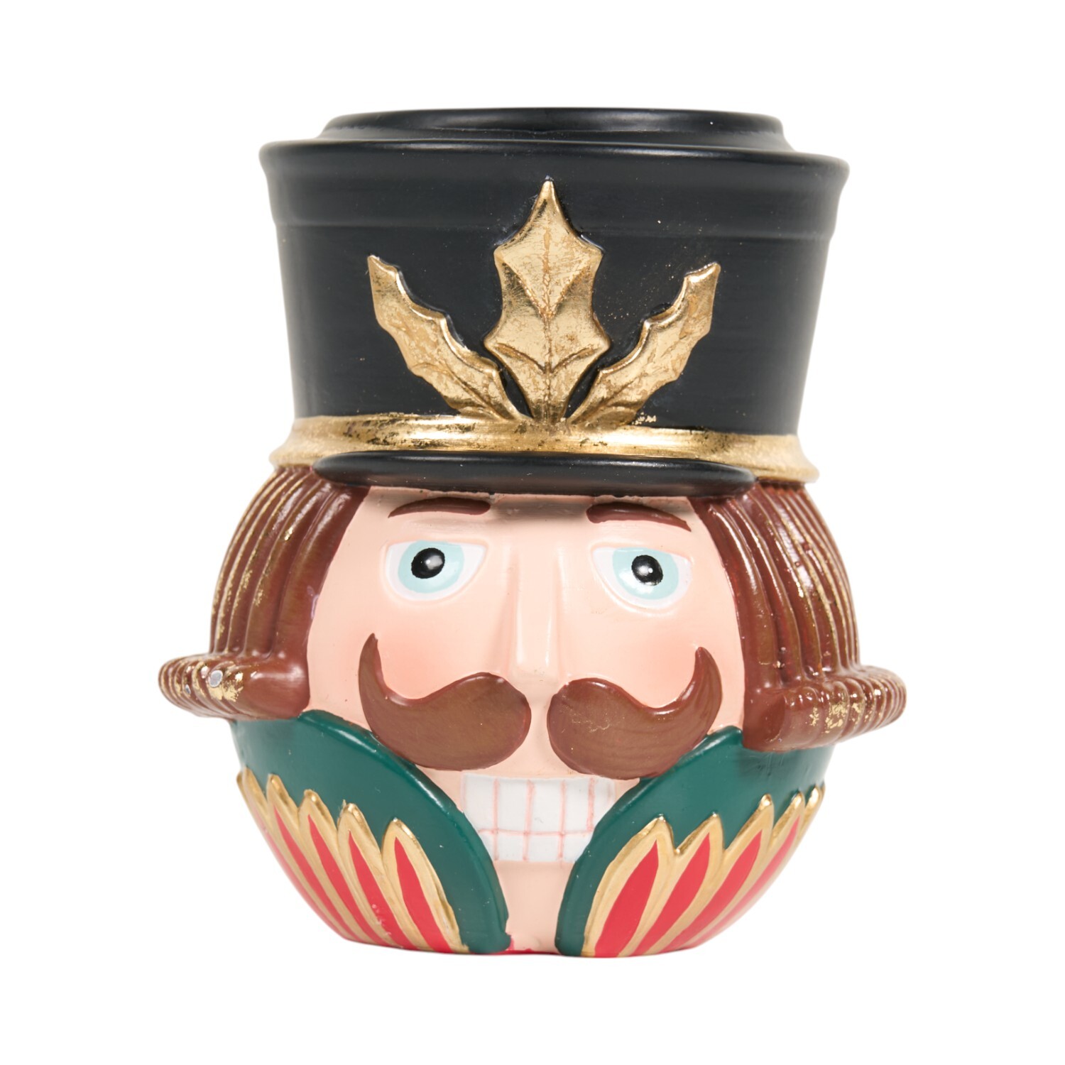 Set of 3 Nutcracker Tealight Holders Multicolour Image 7