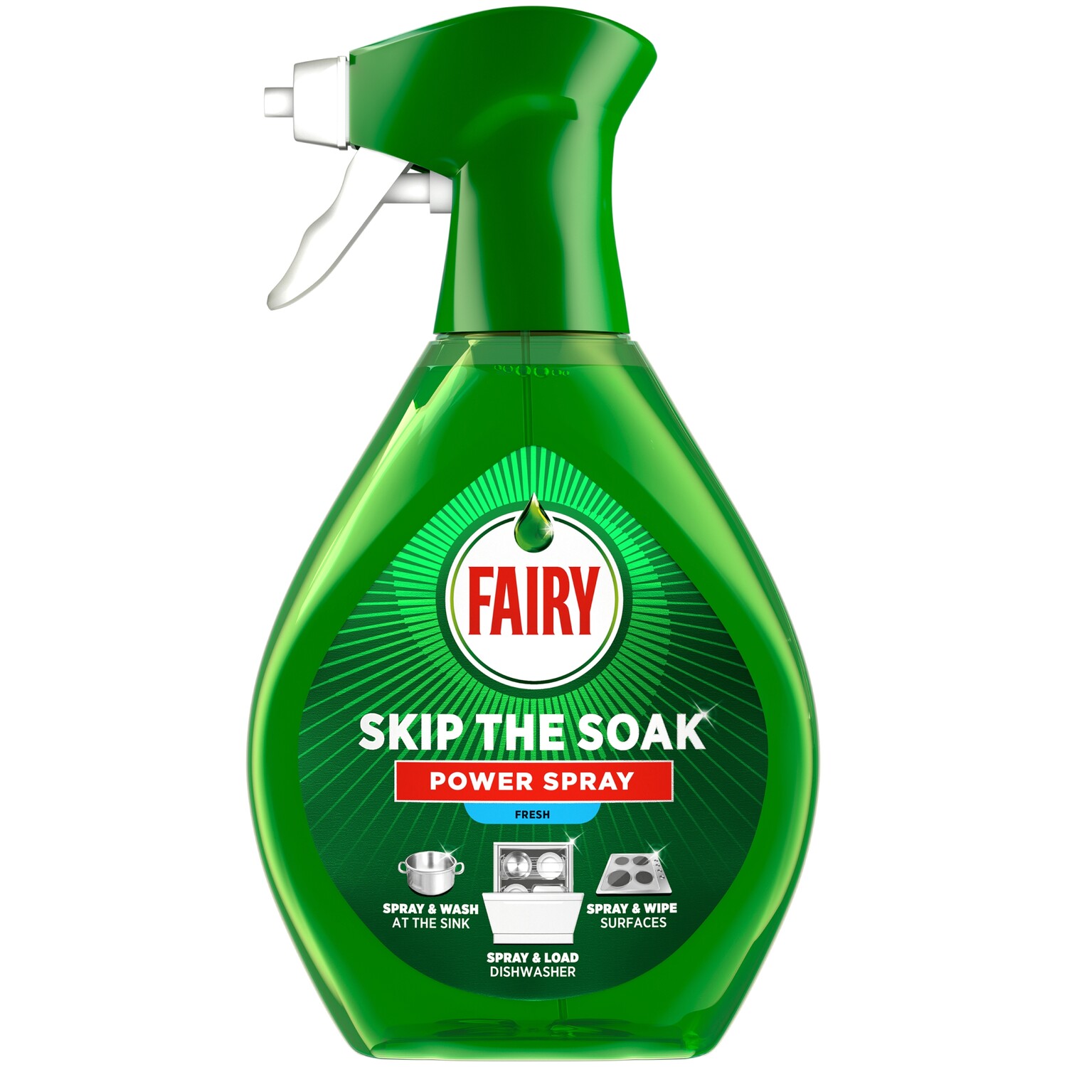 Fairy Skip the Soak Power Spray Green / Fresh Image 1