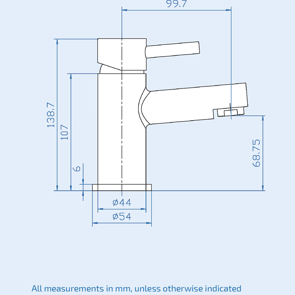 Nes Home Blossom Matte Black Shower Mixer with Handheld Kit and Basin Tap with Waste Image 4