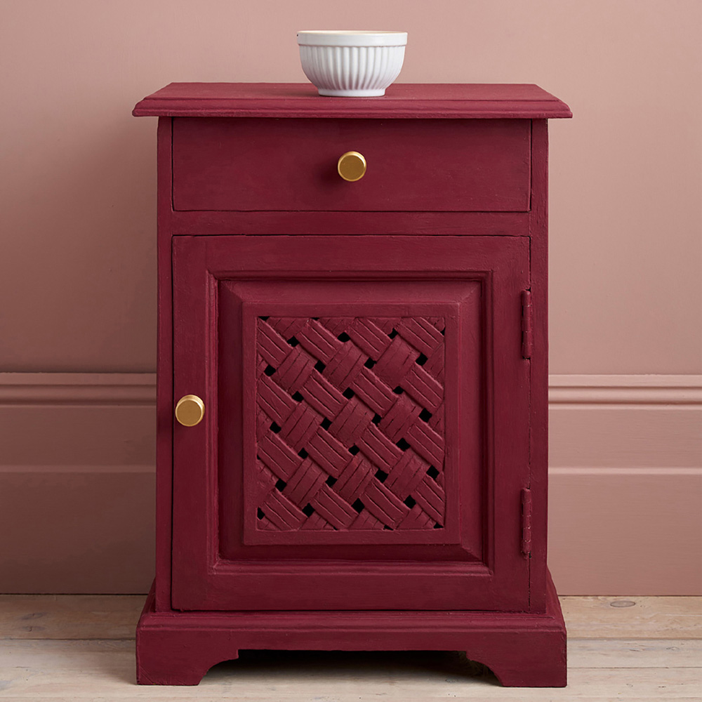 Annie Sloan Burgundy Matt Chalk Paint 500ml Image 4