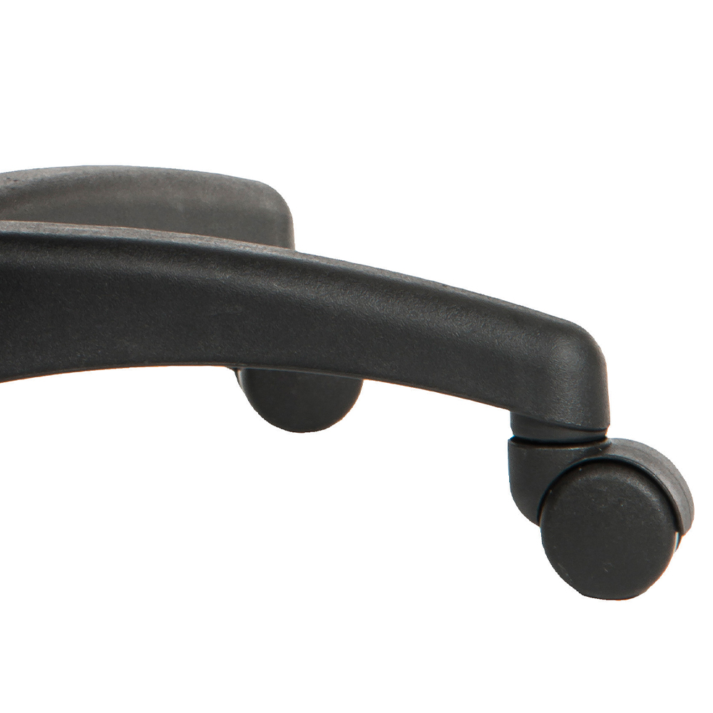 Teknik Office Practica Faux Leather Desk Chair Black Image 6