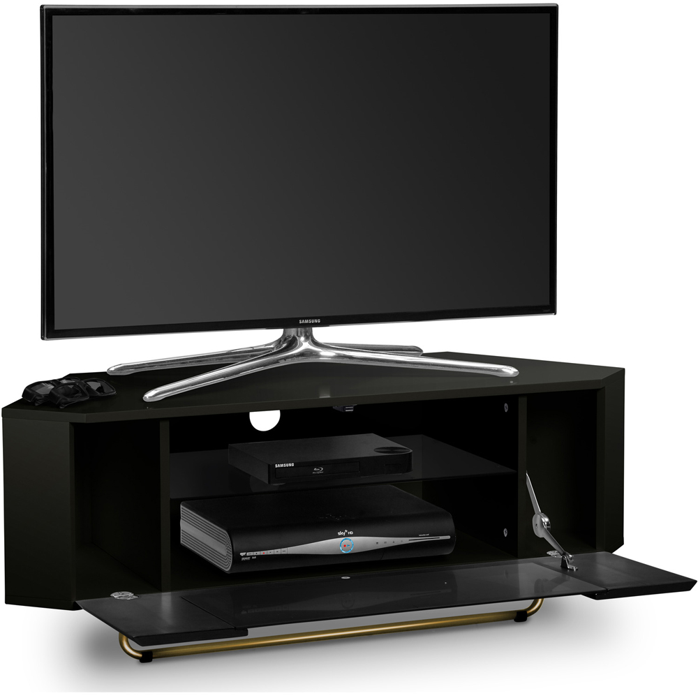 Centurion Supports Hampshire Single Door Gloss Black TV Cabinet Image 6