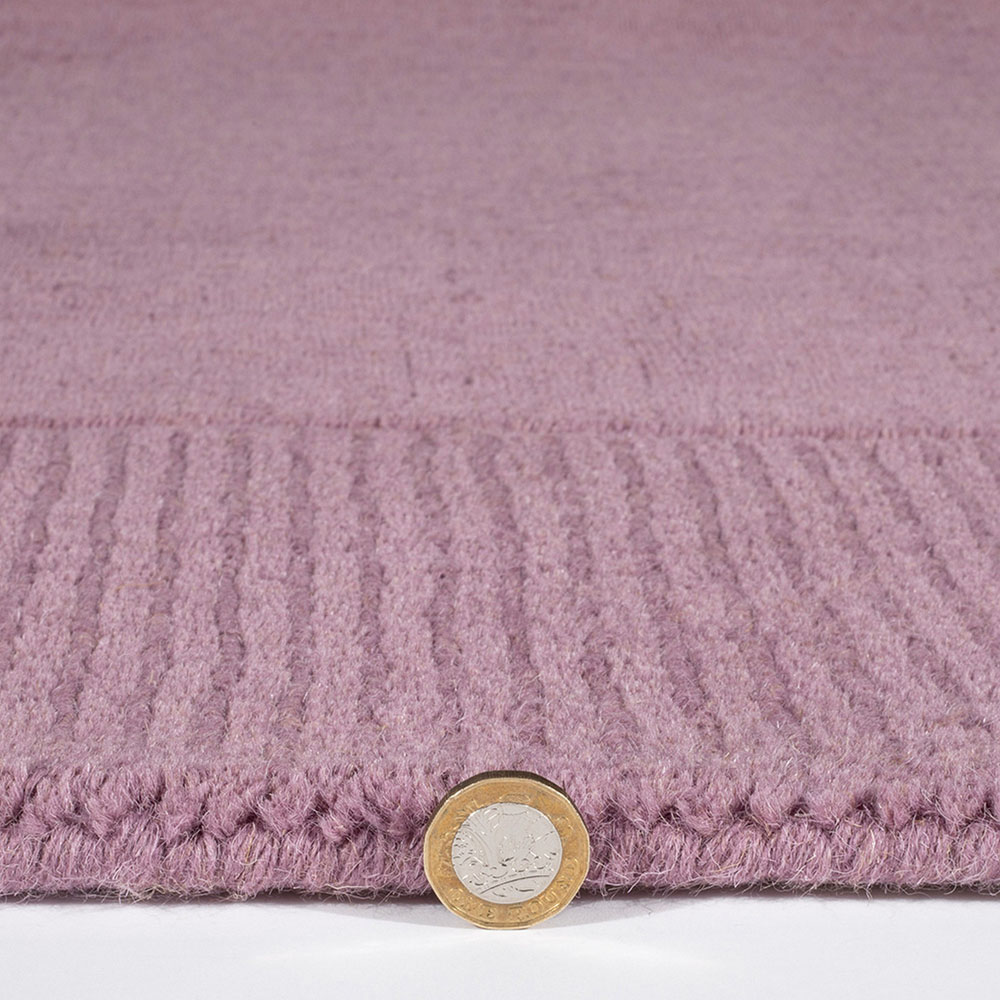 Esselle Home Esme Mauve Wool Rug 120 x 170cm Image 4