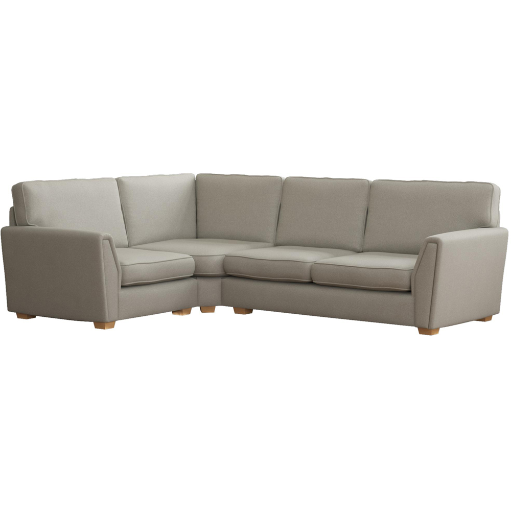 Wendleberry 3 Seater Venice Mink Fixed Back Left Hand Corner Sofa Image 2