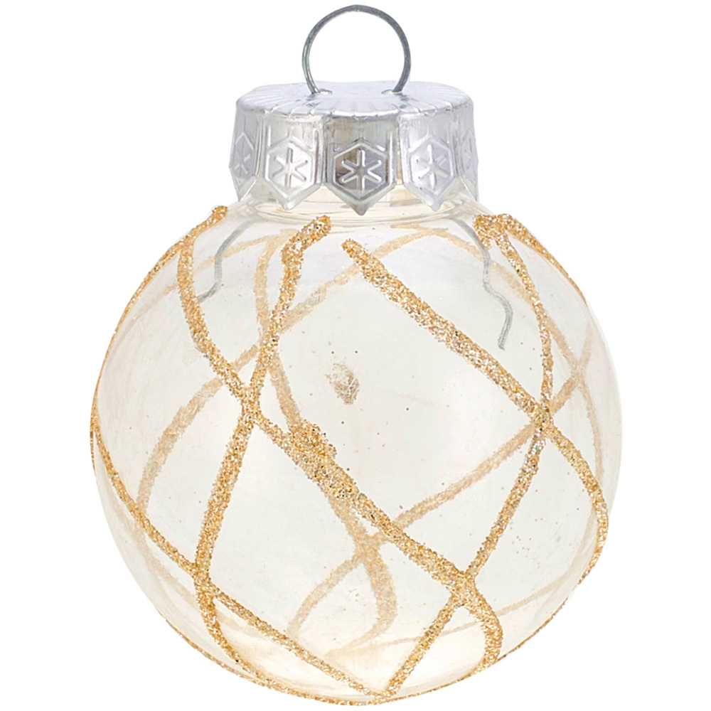 Living and Home Gold Bauble 30 Pack Image 5