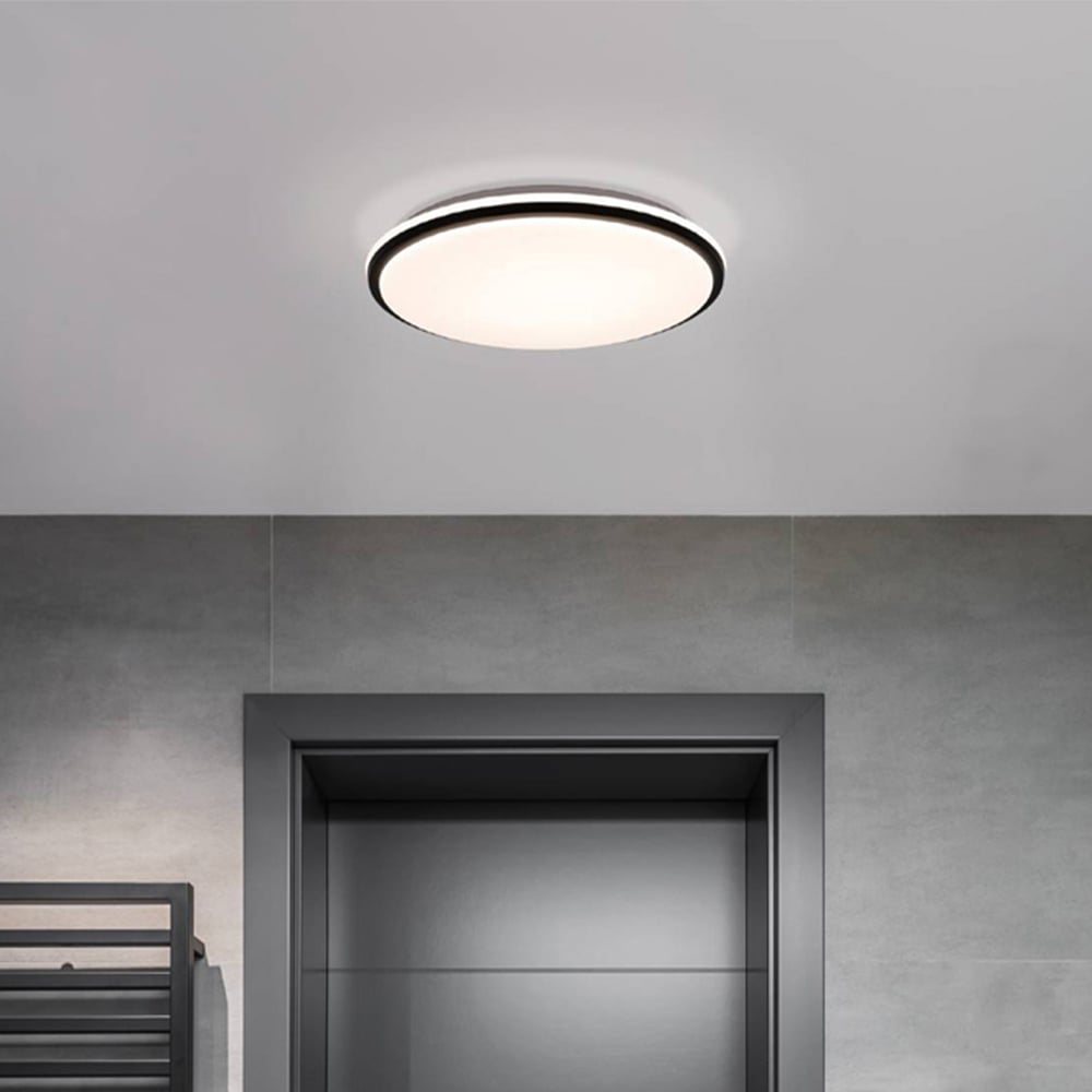 EGLO Pinetto White Flush Mounted Minimalistic Ceiling Ligh Image 2