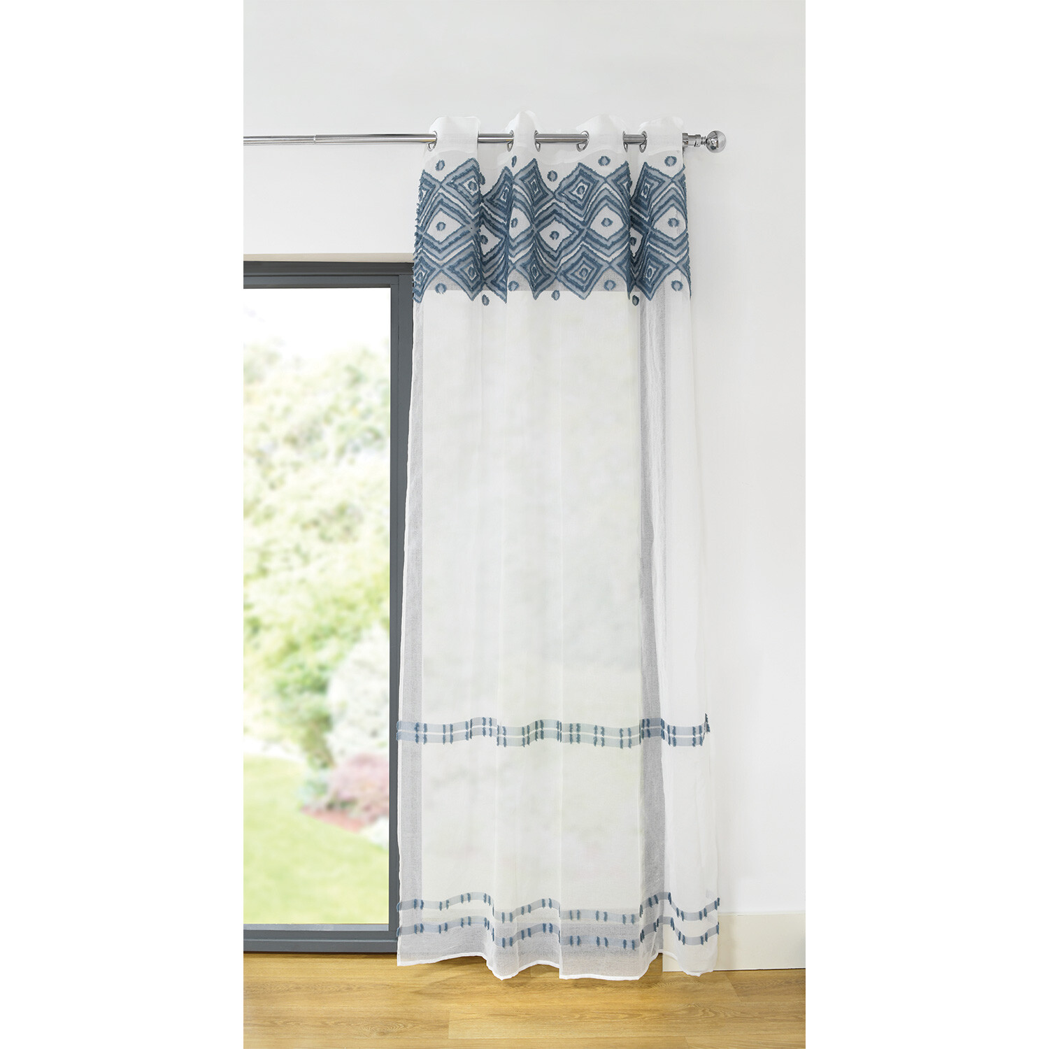 Divante Bohemia Tufted Voile - Blue Image 2