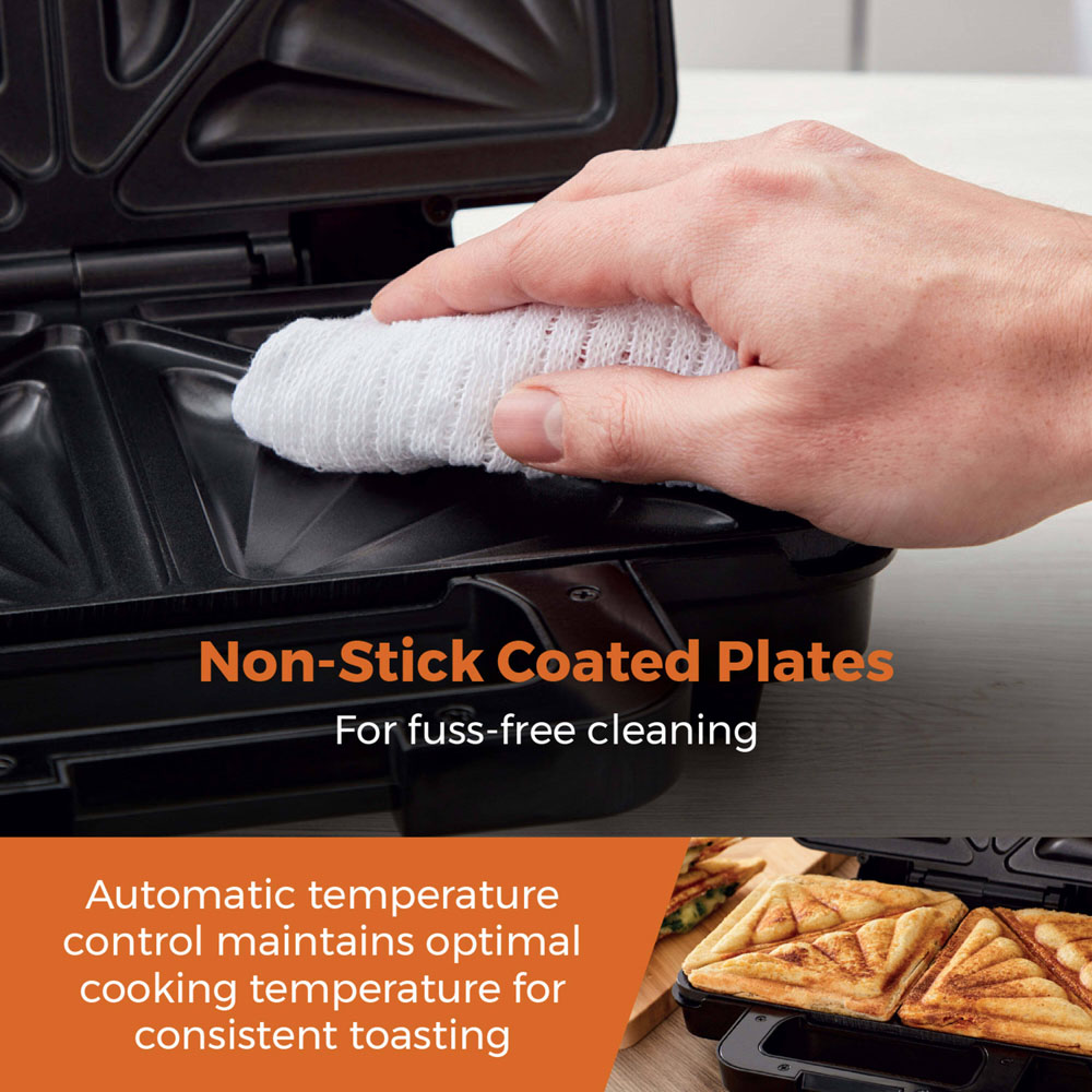 Tower Silver Deep Fill Sandwich Maker Image 4