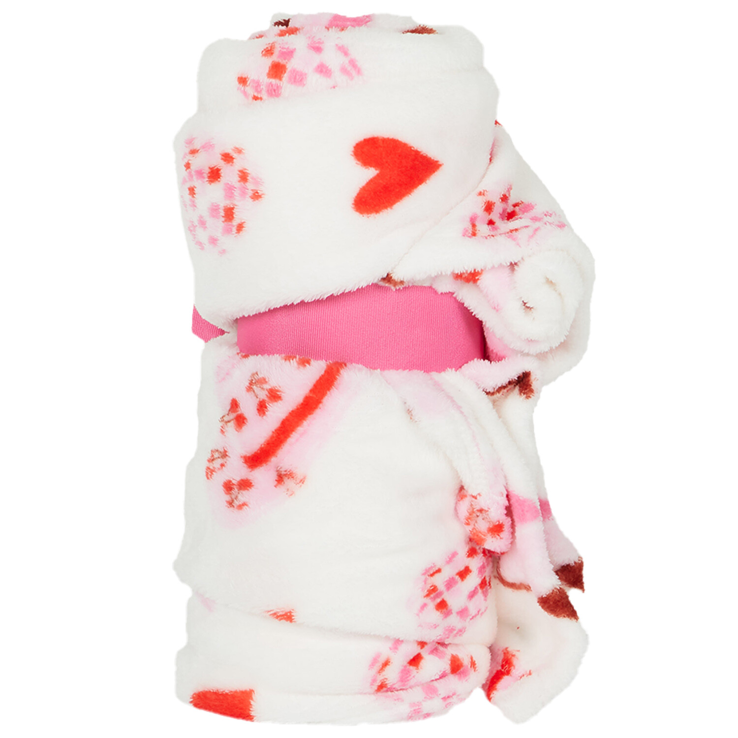 Cowboy Printed Fleece Throw - Multicolour Image 2