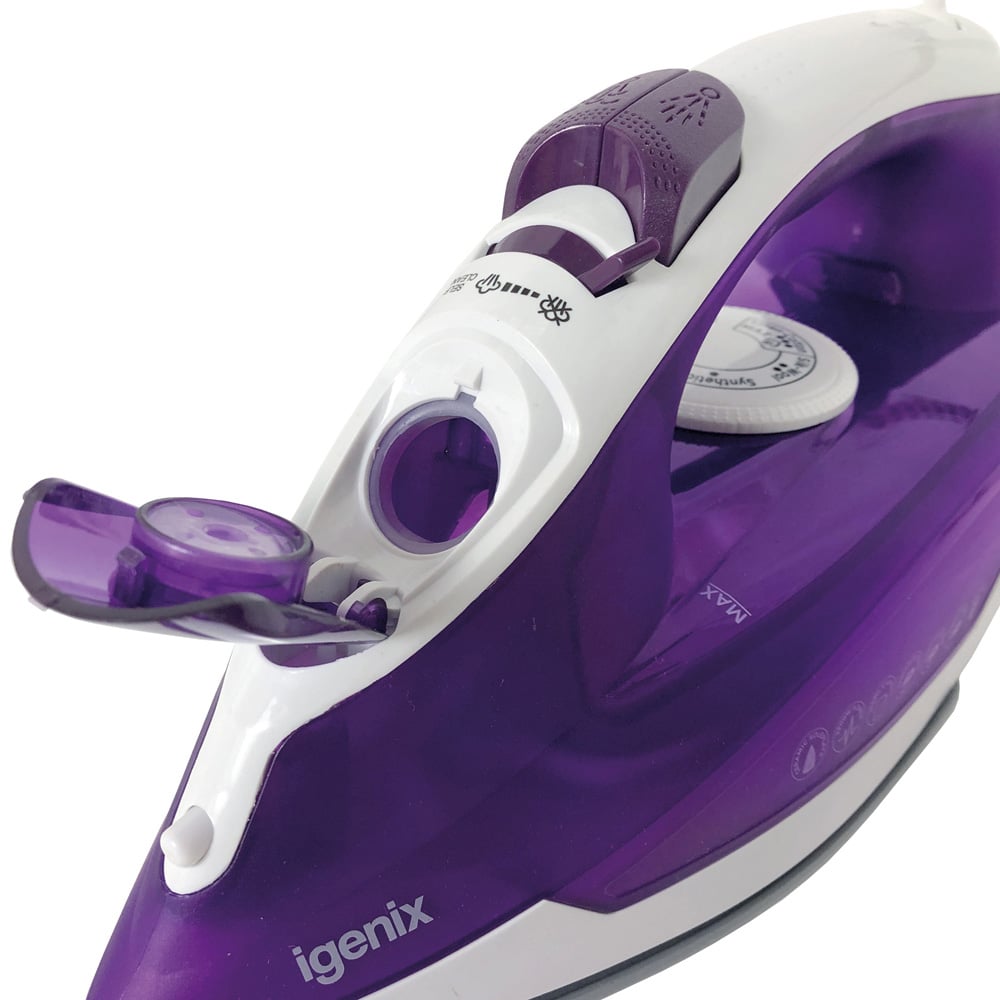 Igenix PowerSteam Steam Iron 2200W Image 6