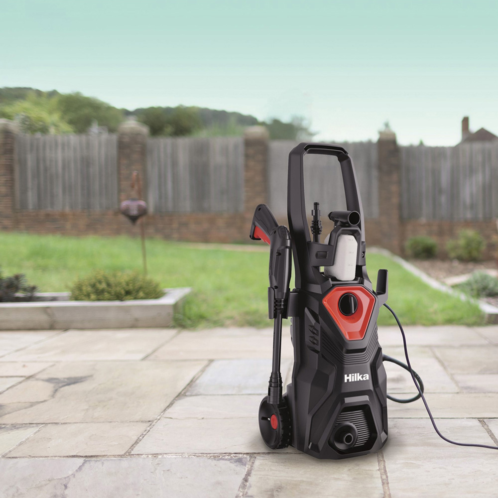 Hilka 1600W Pressure Washer with Patio Cleaner Image 2