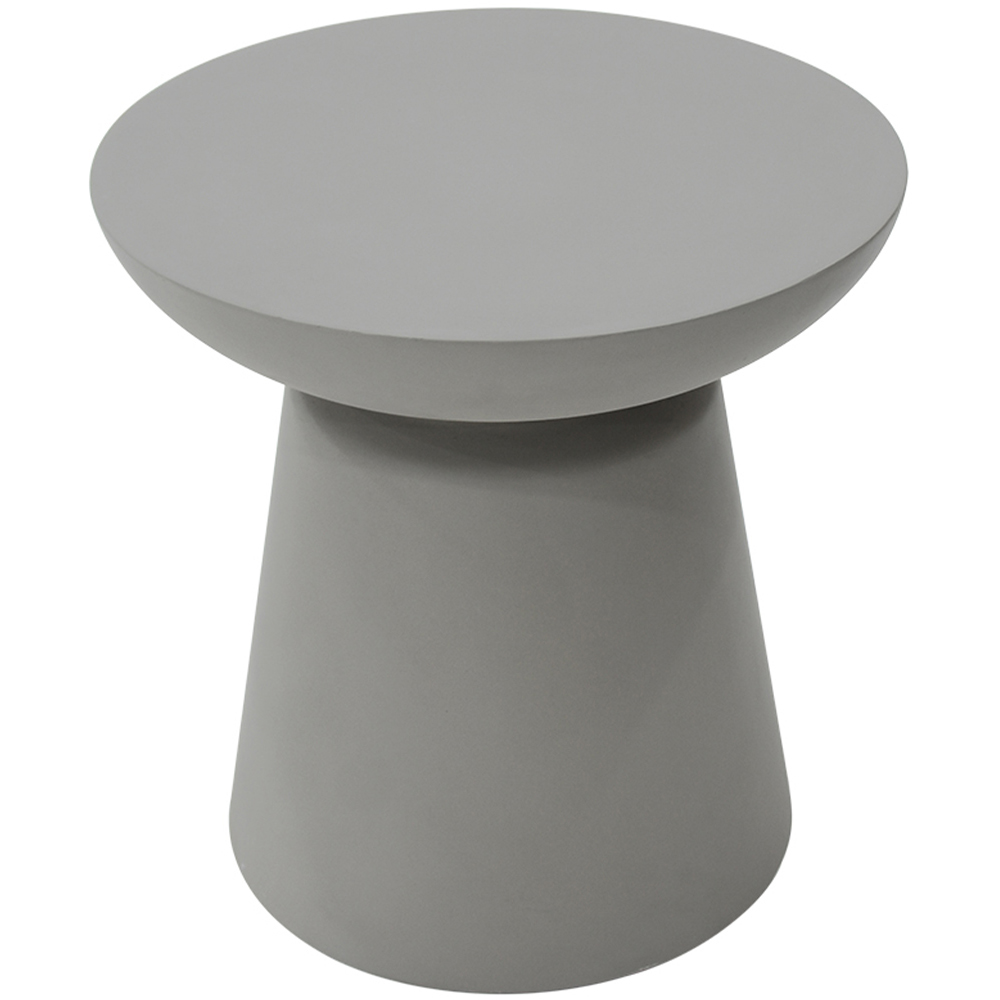 Elementi Kylix Space Grey GRC Side Table Image 2