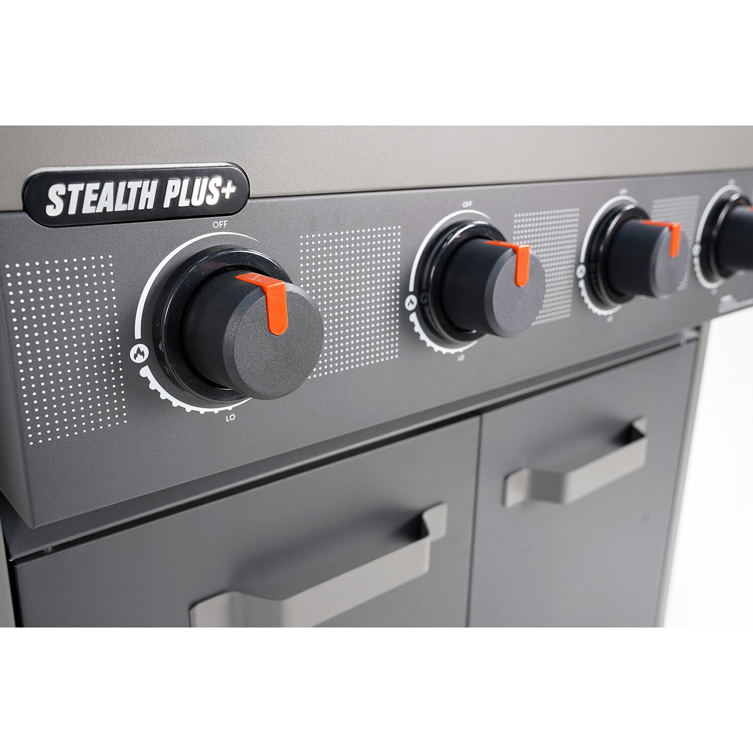 Cubal 4 Burner Gas BBQ with Side Burner - Black Image 6