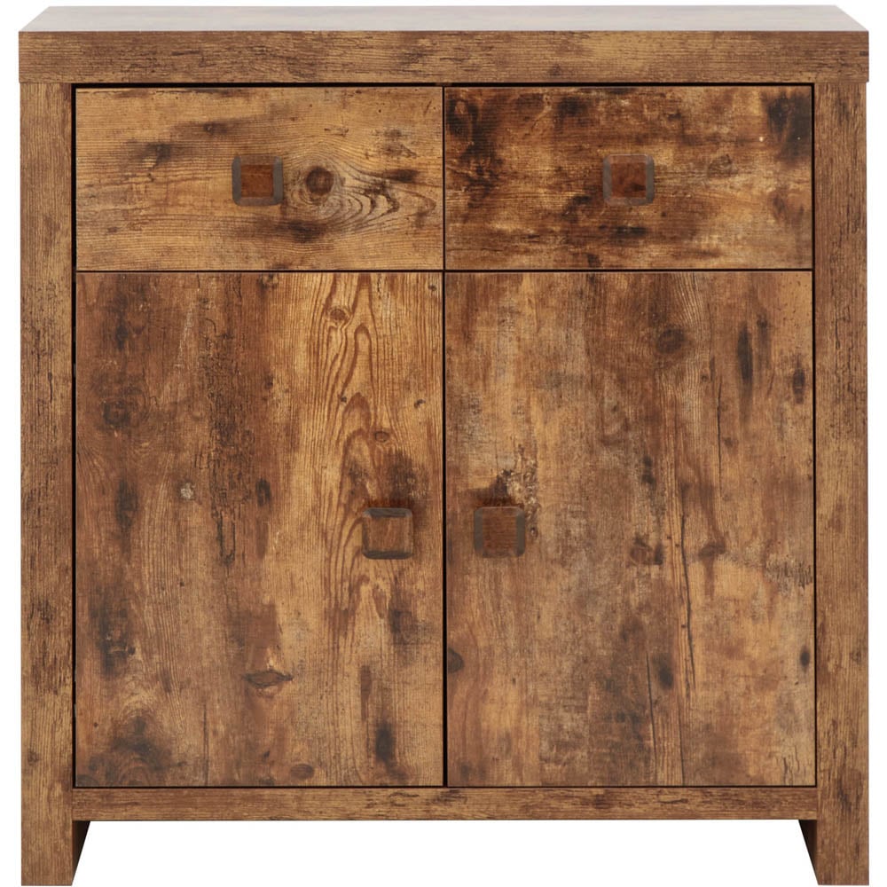 GFW Jakarta 2 Door 2 Drawer Mango Yellow Compact Sideboard Image 2