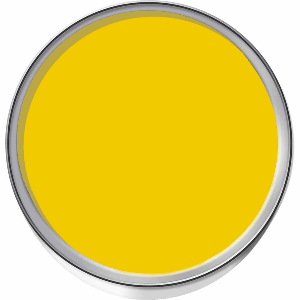 Hemway Spring Yellow Furniture and Walls Matt Chalk Paint 1L Image 3
