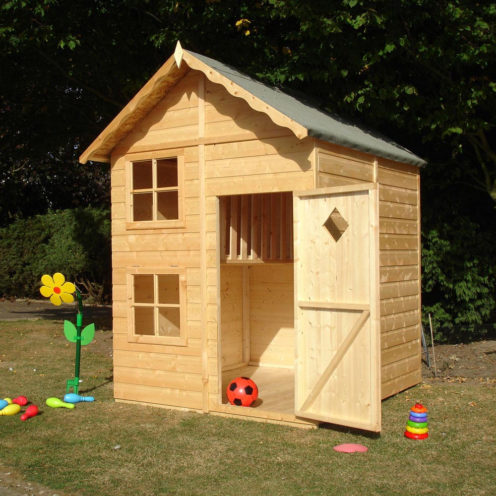 Shire Croft Shiplap Playhouse 5 x 5ft Image 5
