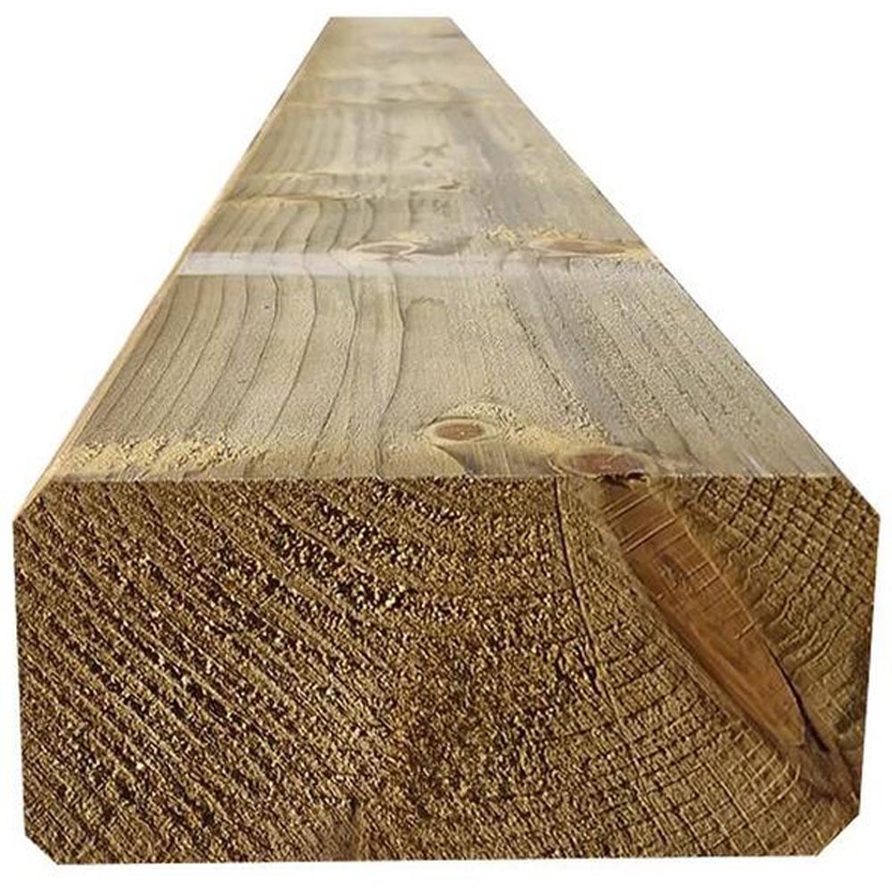 Snowdon Timber Pressure Treated Eased Edge Sleeper 2.4m x 195mm 2 Pack Image 2