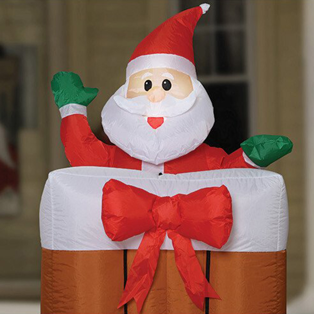 Chimney Santa Inflatable 6ft Image 4