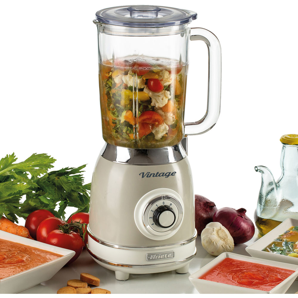 Ariete Cream Vintage 1.5L Glass Jug Blender Image 6