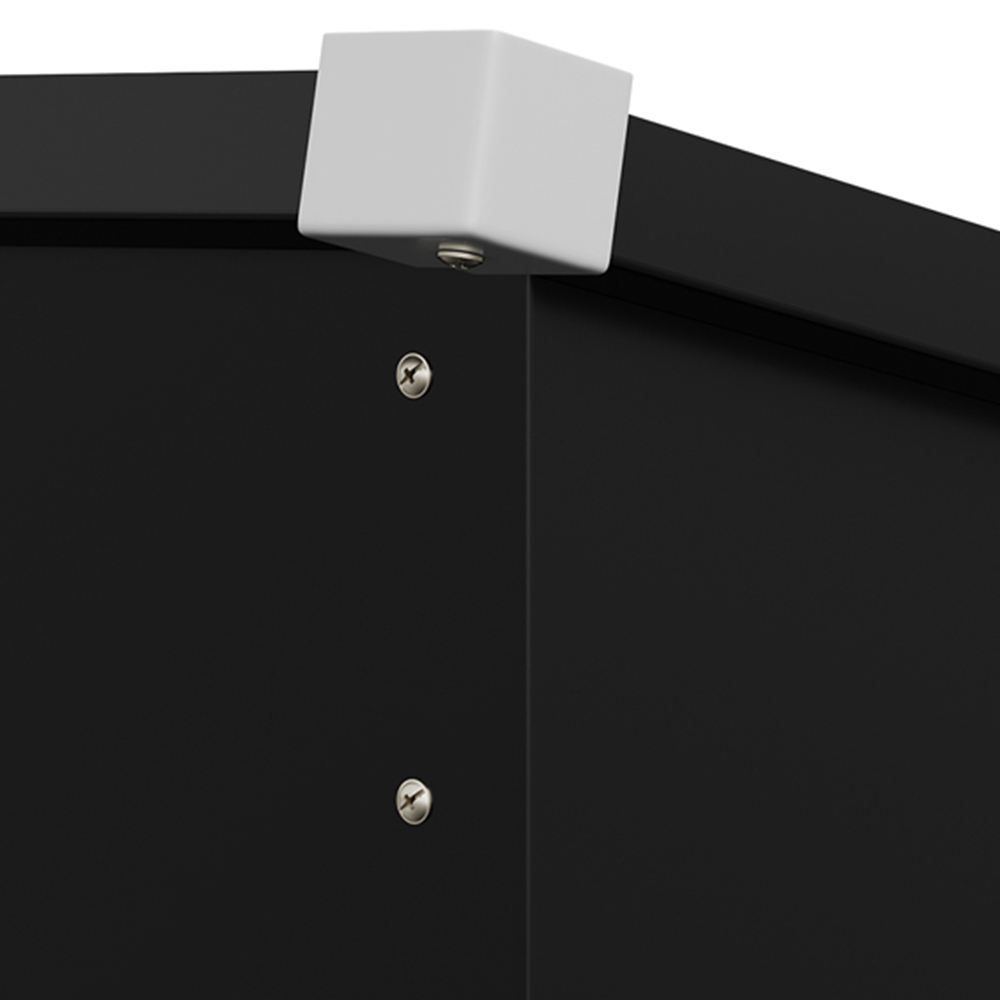 Living and Home 4.6 x 4.6ft Grey Metal Garden Storage Shed Image 3