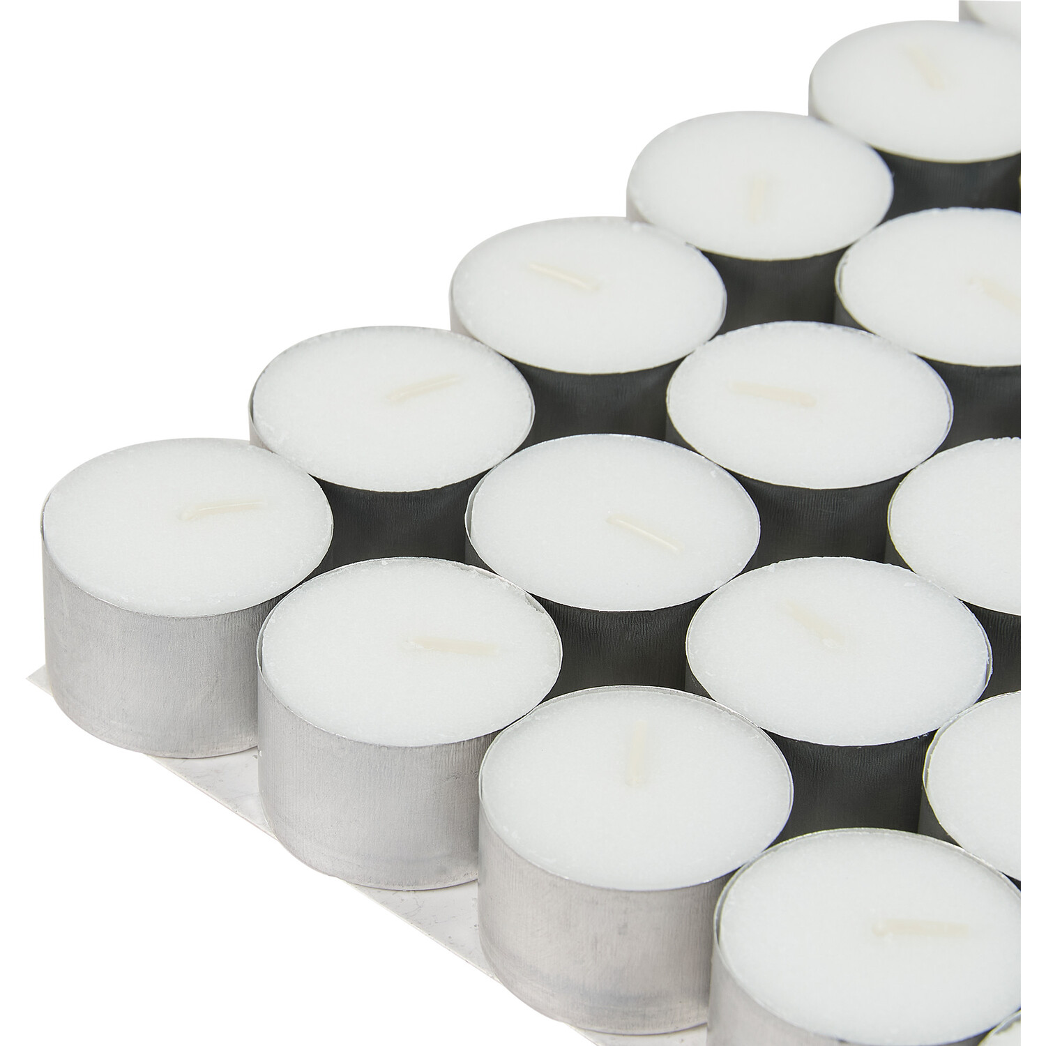 Unscented Tealights - White / 30 Image 4
