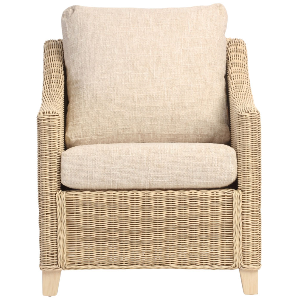 Desser Furniture Dijon Cotton Cream Armchair Image 3