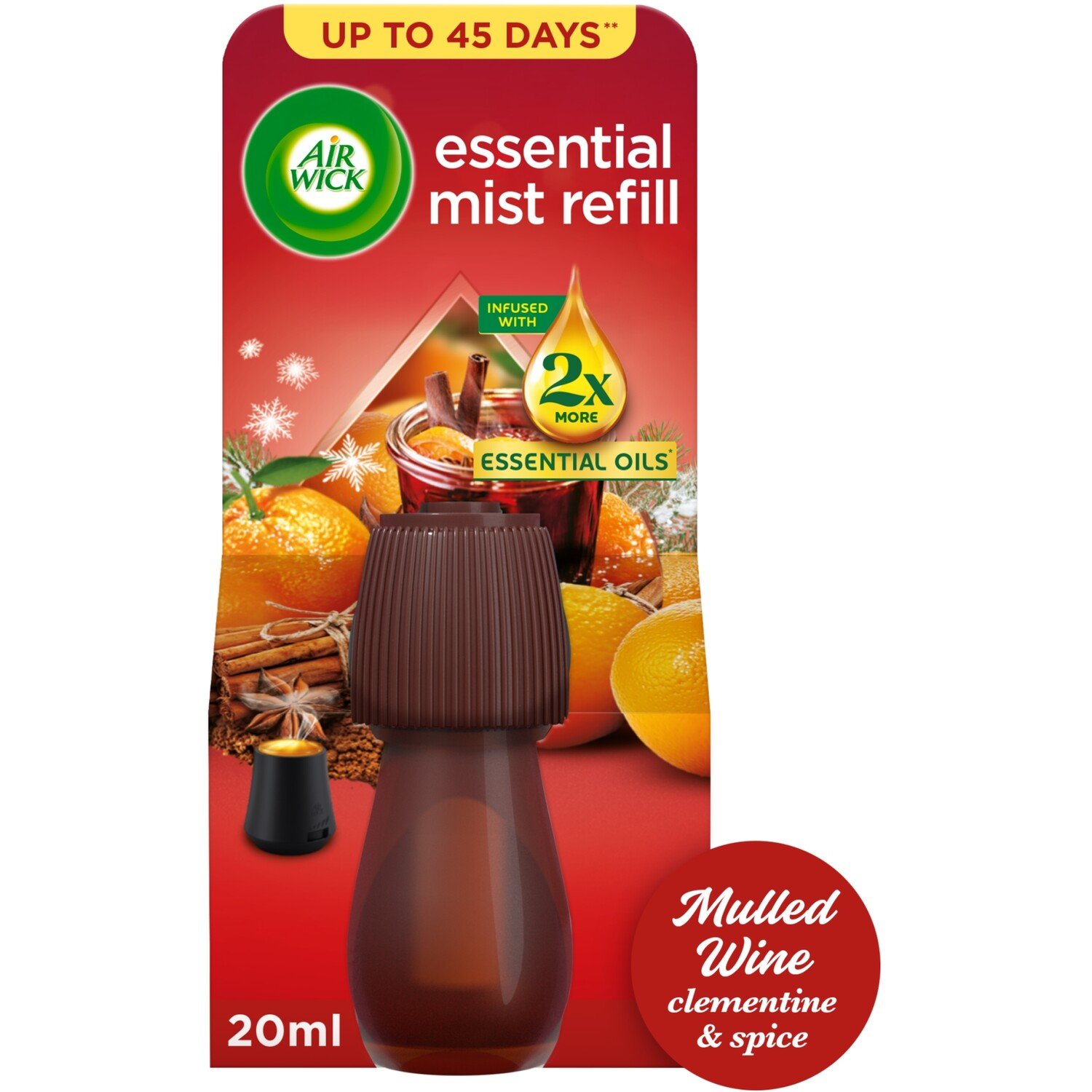 Air Wick Essential Mist Refill Mulled Wine Image 2