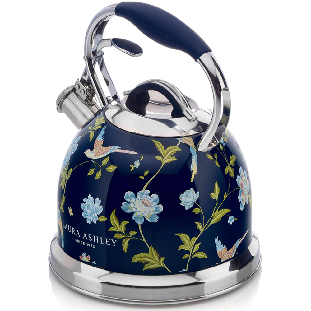 Laura Ashley Elveden VQSBNK057LANUK Navy Stovetop Kettle Image 2