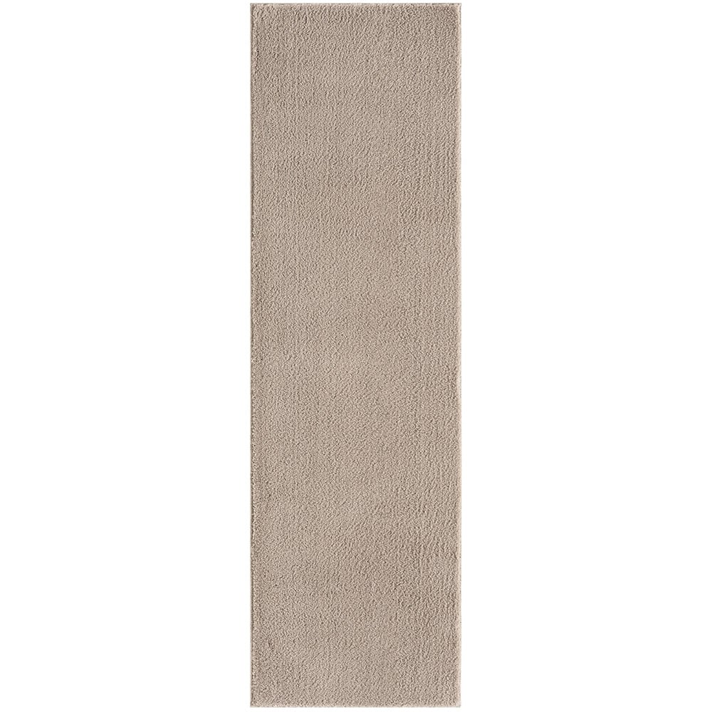 Desire Rugs Comfy Dark Beige Anti Slip Felt Backing Rug 60 x 100cm Image 5