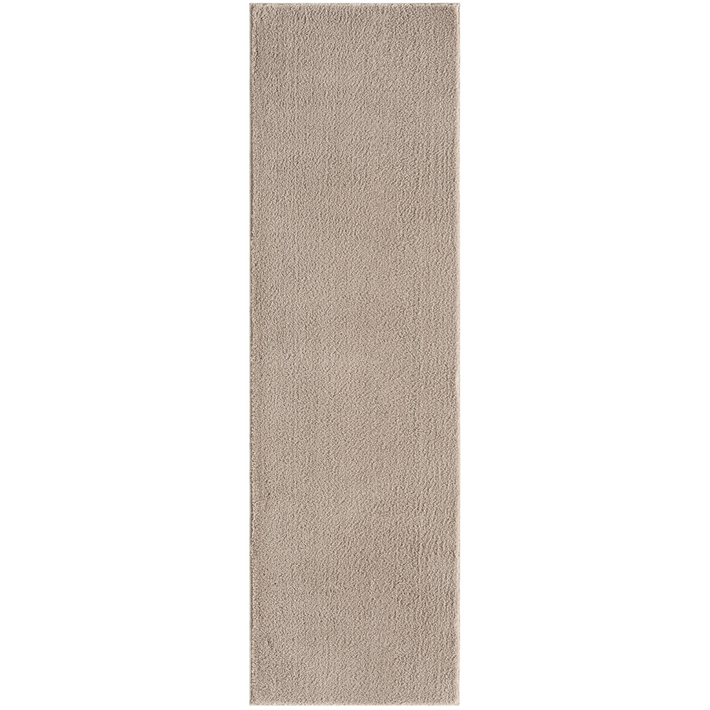 Desire Rugs Comfy Dark Beige Anti Slip Felt Backing Rug 80 x 120cm Image 5