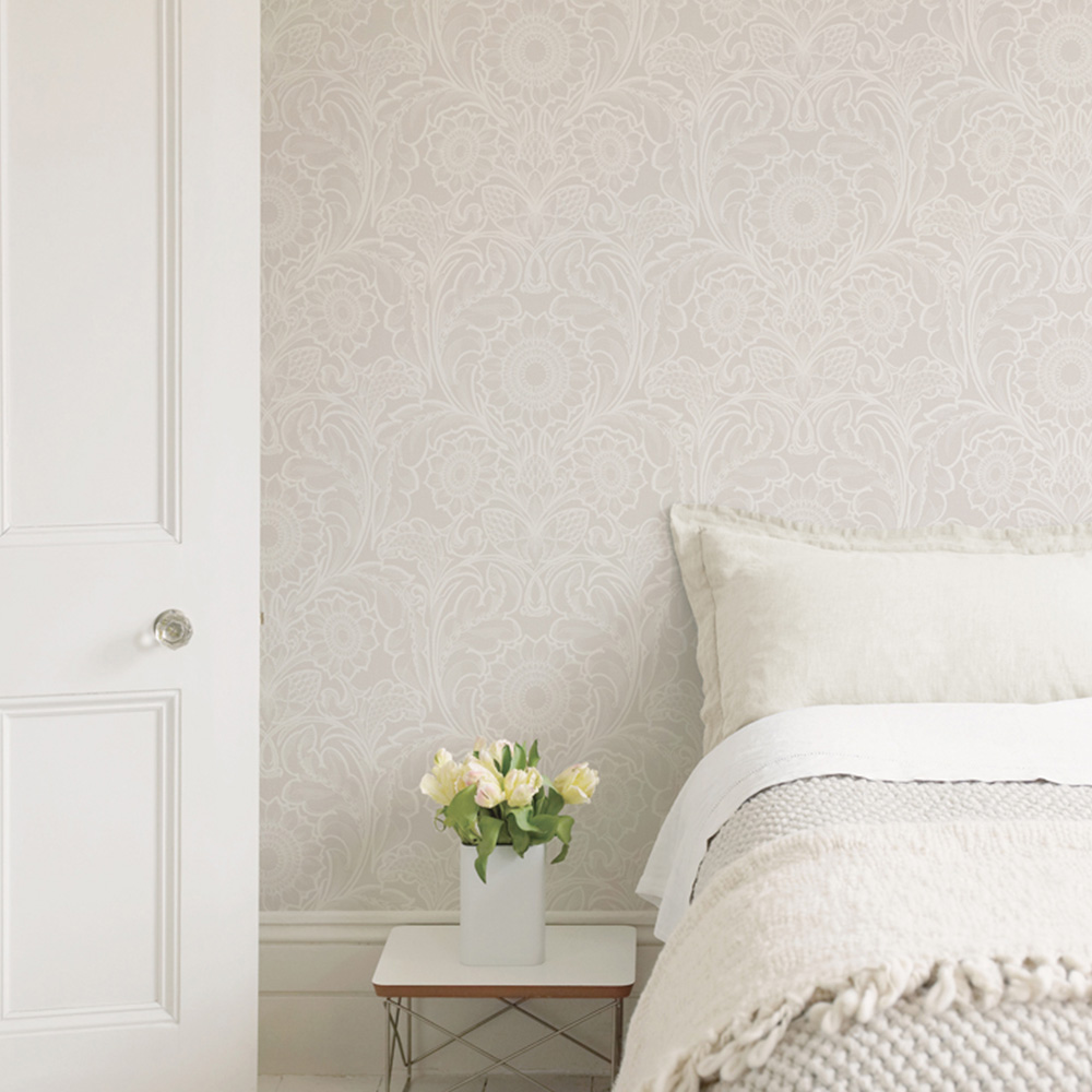 Galerie Llewelyn-Bowen Off The Wall Floral Beige Wallpaper Image 2