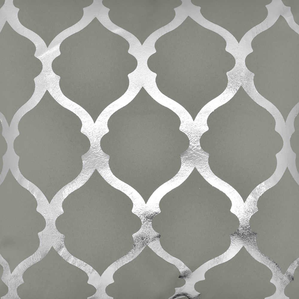 Velosso Arabesque Grey Filled Cushion 43 x 43cm 2 Pack Image 2