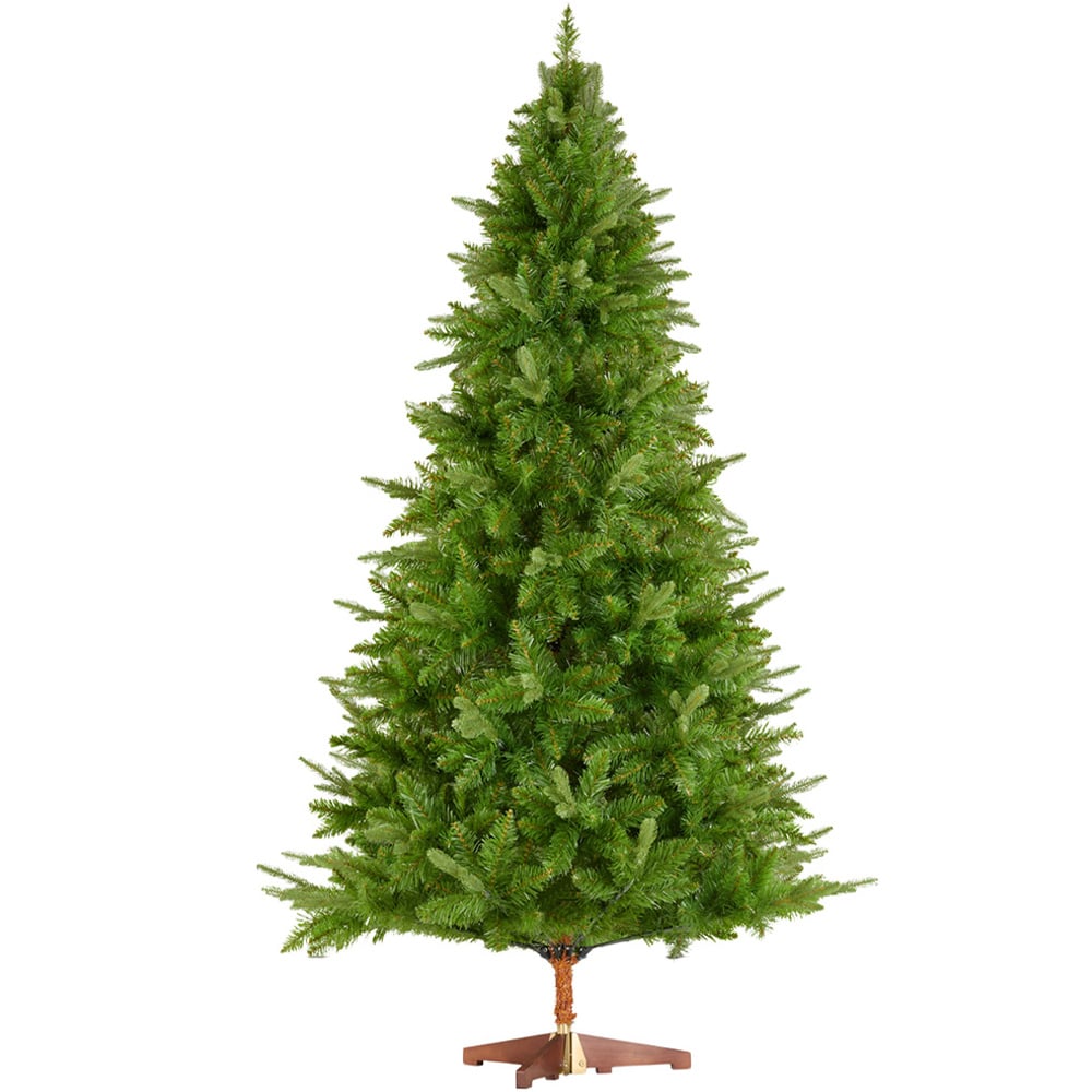 tectake Cupid Green Christmas Tree 7.2ft Image 1