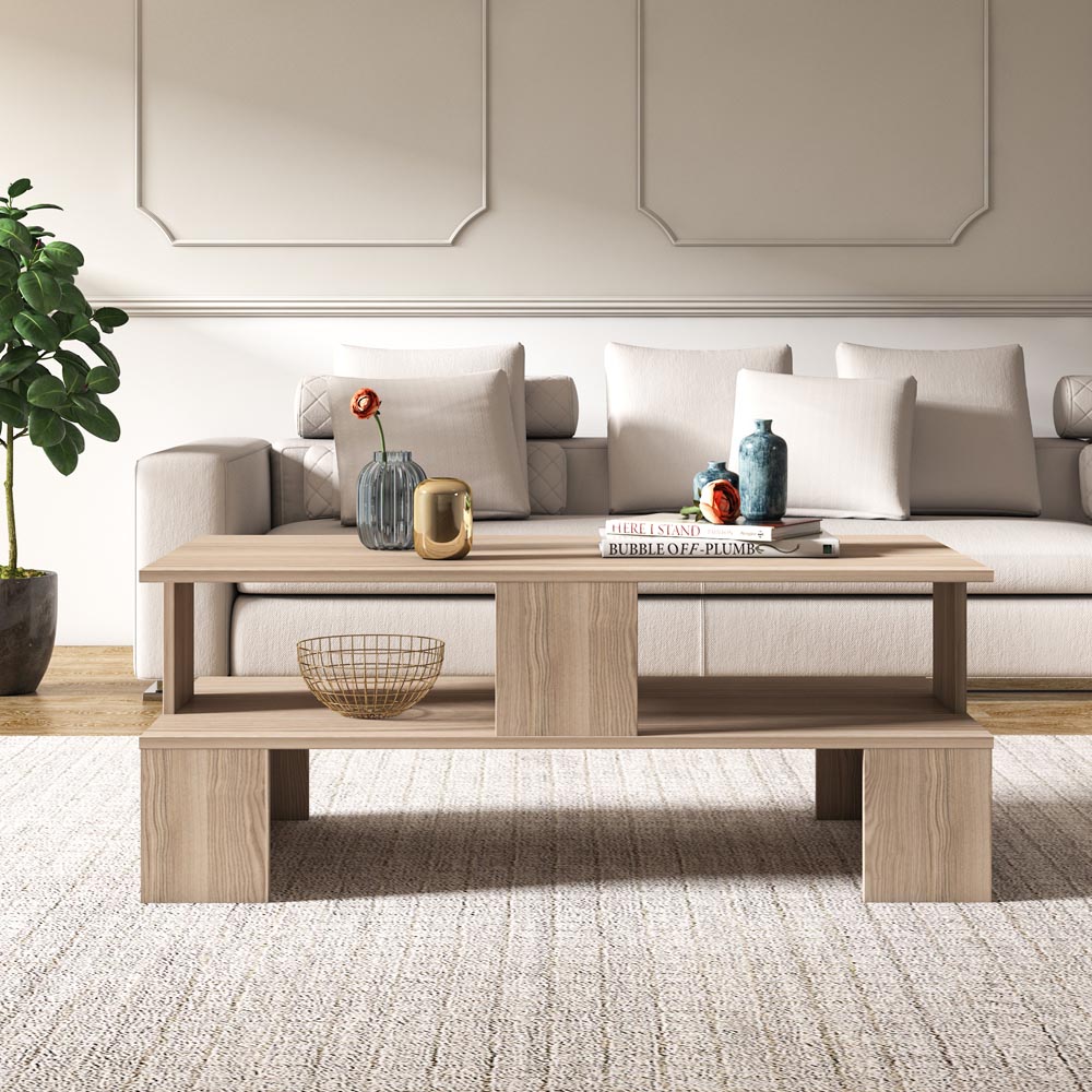 Decorotika Evans Single Shelf Cordoba Coffee Table Image 5