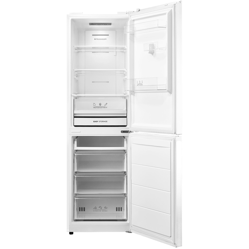 Midea MDRB379FGD01 White Total No Frost 273L Combi Fridge Freezer Image 4