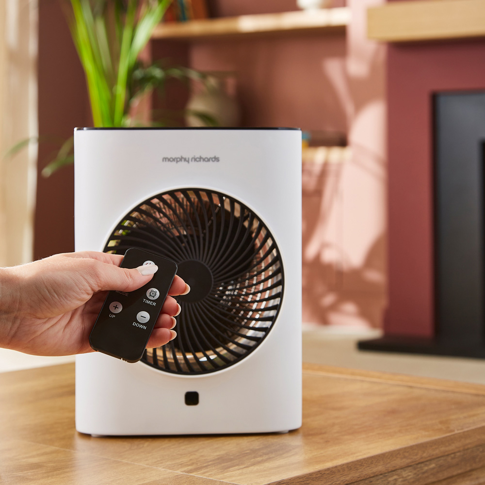 Morphy Richards White Upright Fan Heater 2000W Image 7