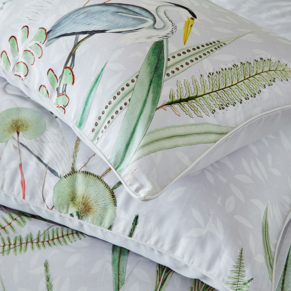 Paoletti Aaliyah Super King Size Botanical Duvet Cover Set Image 4