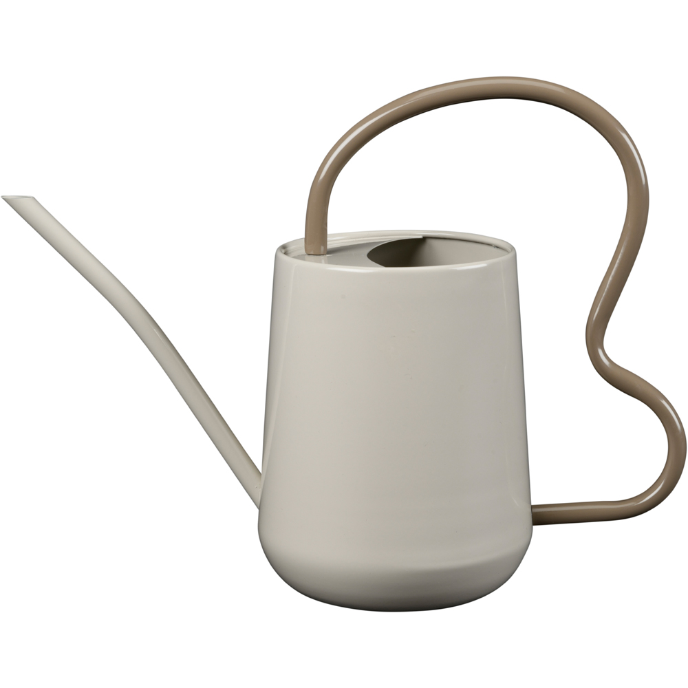 Burgon & Ball Mushroom Galvanised Steel Indoor Watering Can with Scalloped Handle 1.2L Image 3
