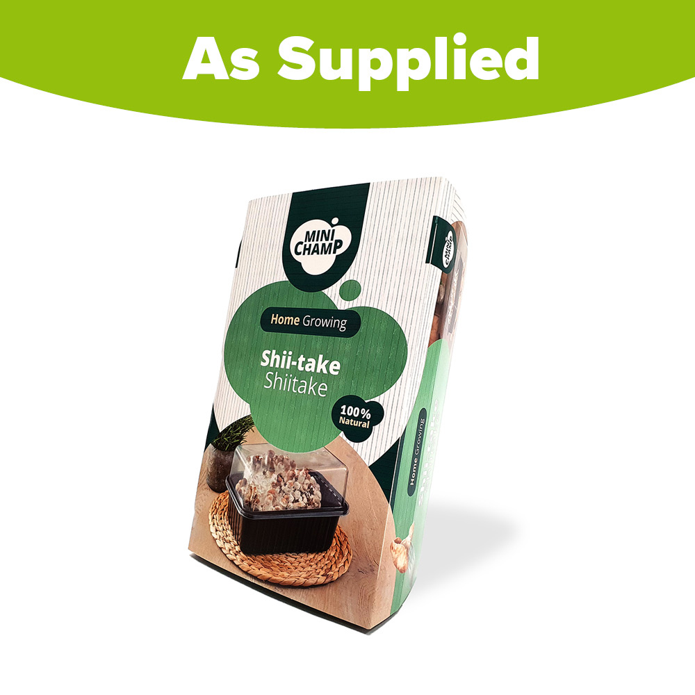 YouGarden Shiitake Mushroom Grow Kit 3L Image 4