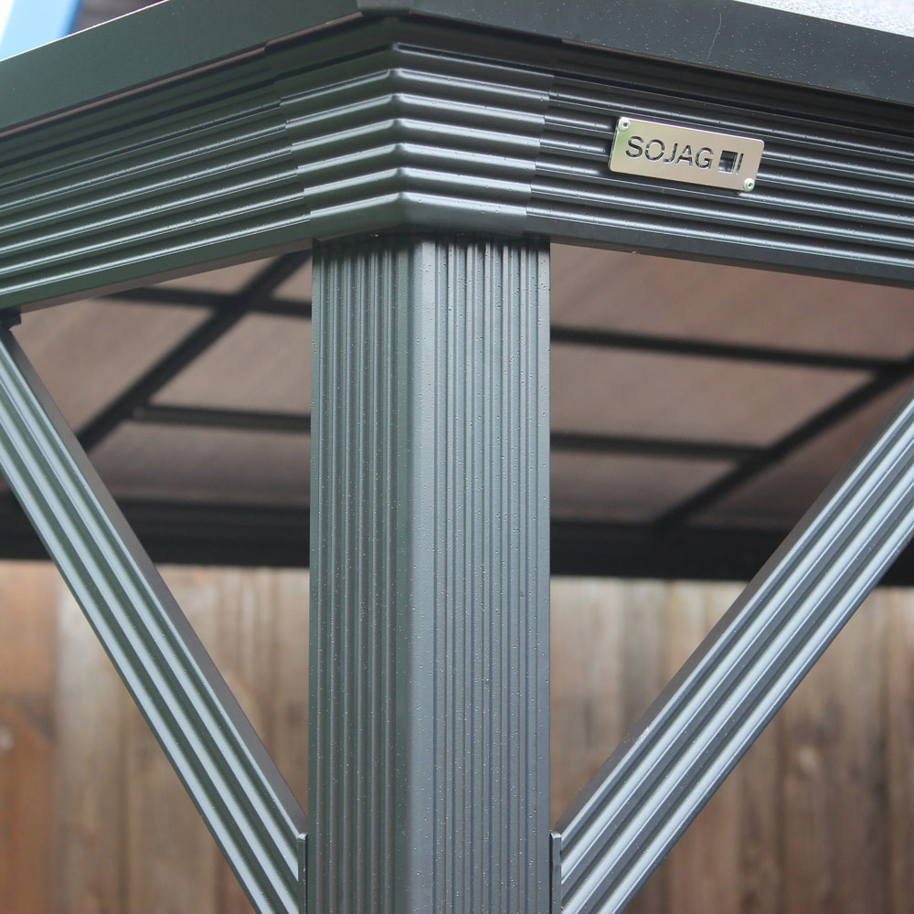 Sojag Verona 3 x 3.7m Grey Gazebo Image 6